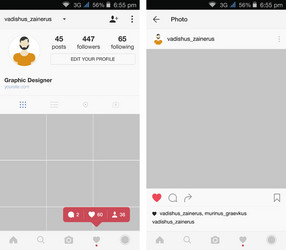 mobile application and icon for social network vector image