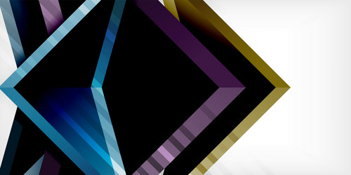 arrows with 3d effect abstract background vector image