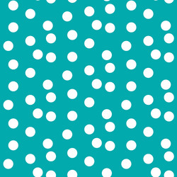 turquoise background random scattered circle dots vector