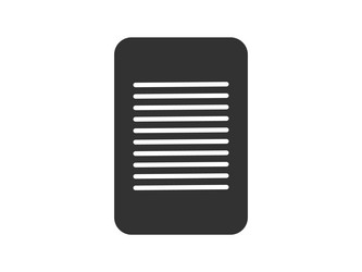 a icon depicting documents suitable for web vector image
