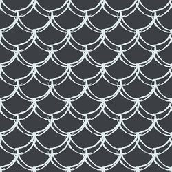 fish scale seamless pattern vector image