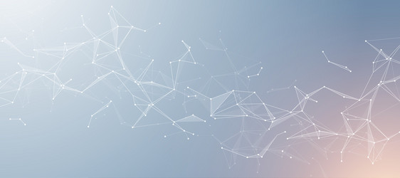 global network connection banner design template vector image