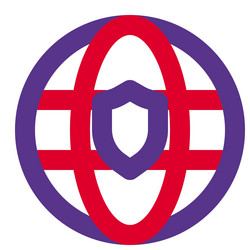 browser with global security features vector image