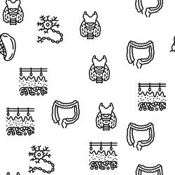 Human organs and bones sketch lettering Royalty Free Vector