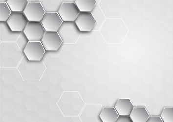 pattern hexagon background abstract vector image