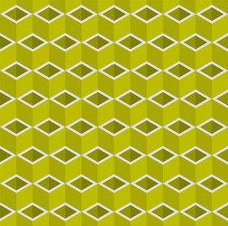 Geometric Cube Pattern Background vector image