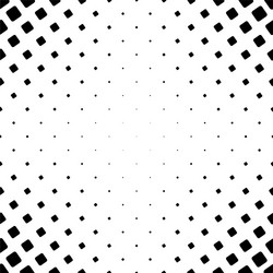 monochromatic square pattern - abstract background vector