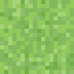 Pixel minecraft style land background concept Vector Image