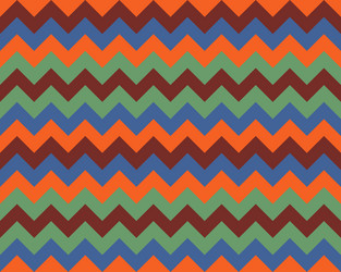 zigzag pattern seamless zig zag background color vector image