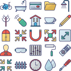 web and user interface isolated icon vector image