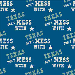 texas pattern with silhouette shapes vector image