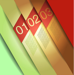 abstract line background design template vector image