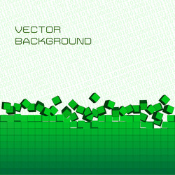 Pixelated Block Background vector image