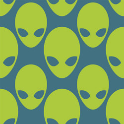 alien seamless pattern space invaders background vector image