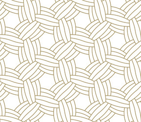 seamless pattern with abstract geometric line vector image
