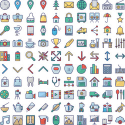 web and user interface isolated icon vector image