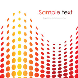 Dynamic Halftone Pattern vector image