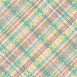 tartan plaid pattern with texture and summer color vector image