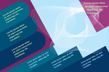 abstract business background for template design vector image