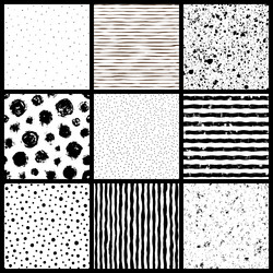 Abstract Ink Texture Pattern vector image