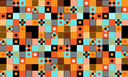 seamless pattern modern background design vector image
