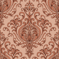 damask seamless pattern element classical vector image