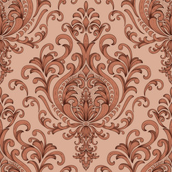 Damask seamless pattern element classical vector