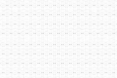 geometric pattern with connected line and dots vector image