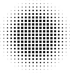 Abstract halftone gradient background circle vector