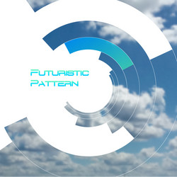 circular pattern circle elements forming vector image