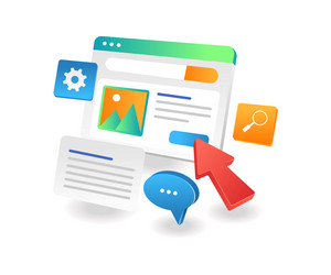 go to home page vector image
