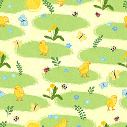 spring seamless pattern vector image