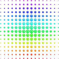 web browser icon halftone spectrum pattern vector image