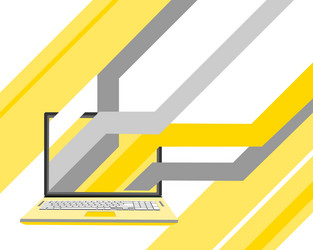 Digital Grid Pattern vector image