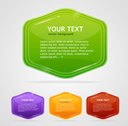 Modern Speech Bubbles - Abstract Background vector image