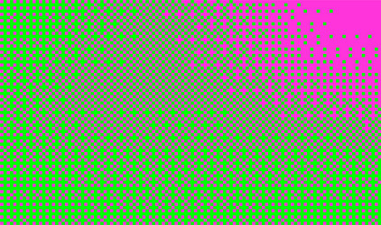 pixelated bitmap gradient texture neon green vector image