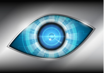 Abstract High-Speed Network Technology vector image