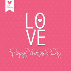abstract love background with some special objects vector image