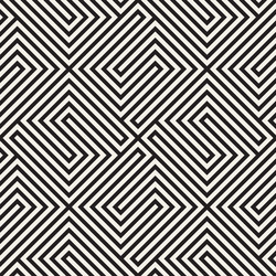 Modern Geometric Lattice Pattern vector image