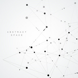 Abstract Neural Network Background vector image