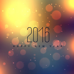 Beautiful happy new year design vector