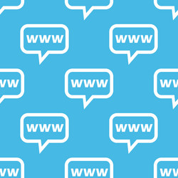 www message pattern vector image