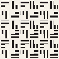 Striped Abstract Pattern vector image
