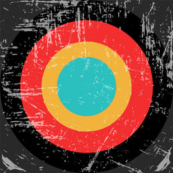 abstract color pattern in graffiti style quality vector image