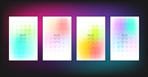 abstract geometric composition forms modern vector image