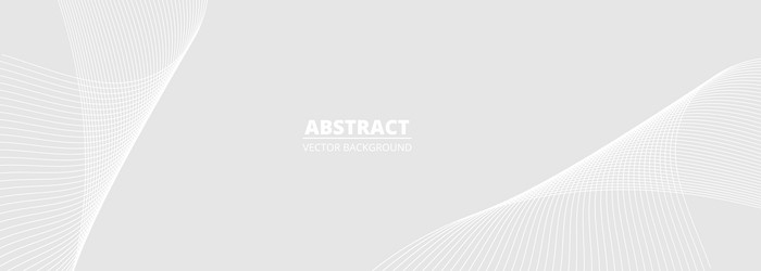 abstract soft gray background with white vector image