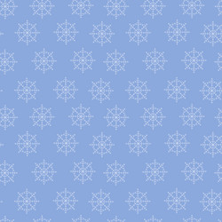 snowflake seamless pattern vector image
