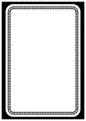 page border a4 design for project vector image
