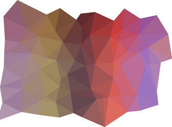 colorful triangular low poly mosaic abstract vector image