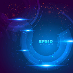 Retro Tech Gradient Background vector image